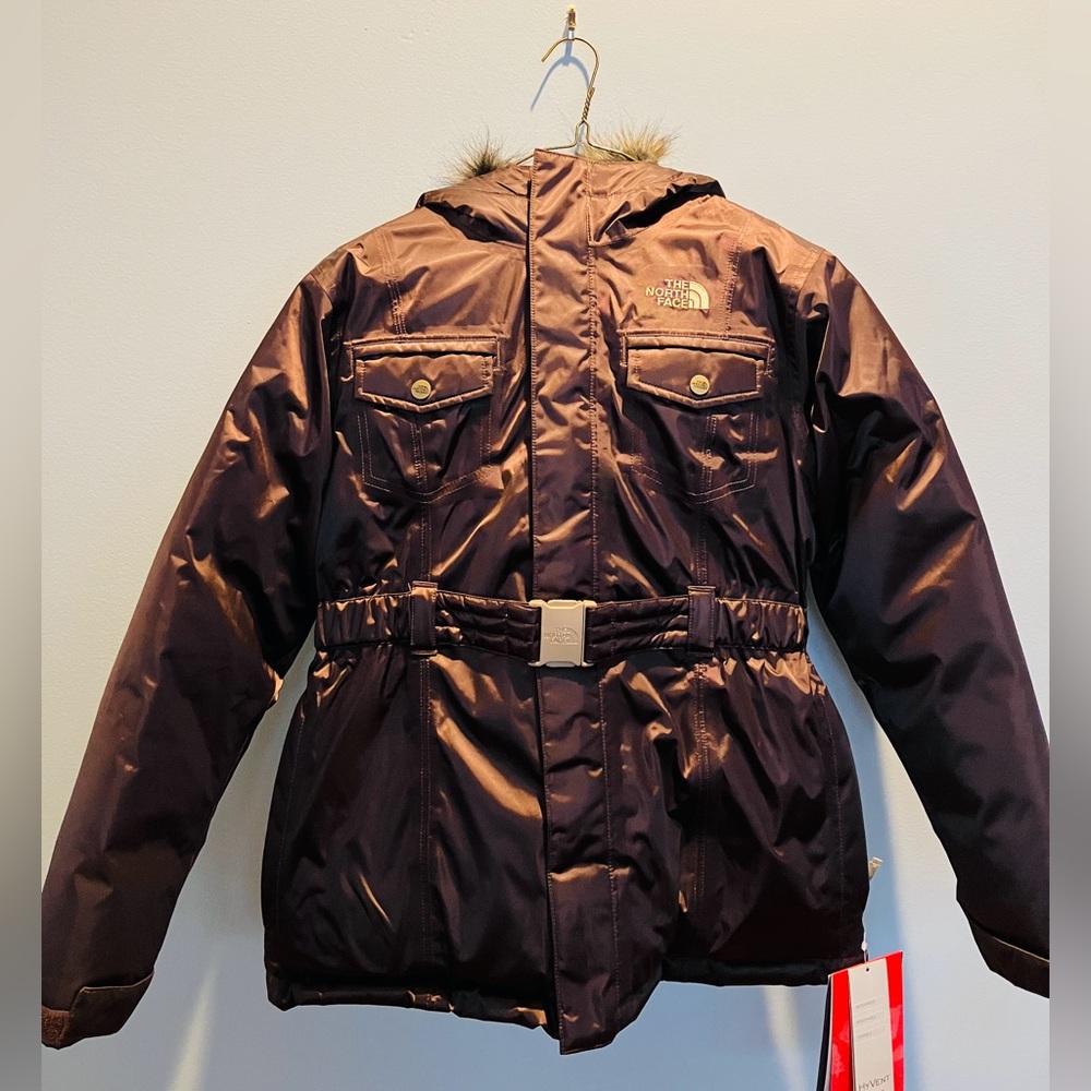 NWT The North Face Girls’ Atlantic Bacio Brown Jacket